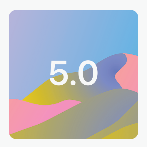 Photo of coloured mountains representing version 5.0 of Ephoto Dam