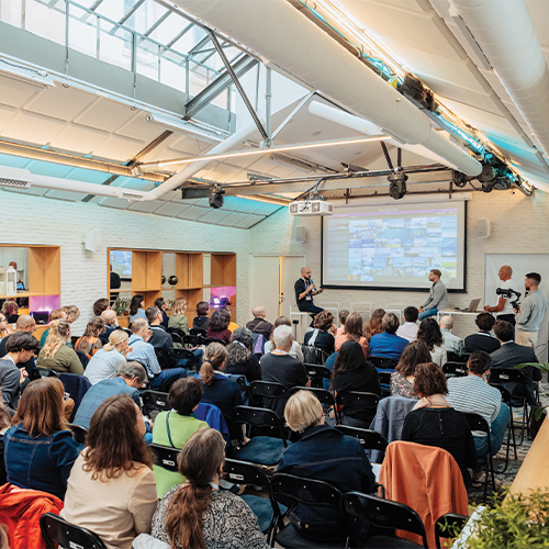 Photo taken during the Ephoto Dam event conference: Ephoto Event 2024