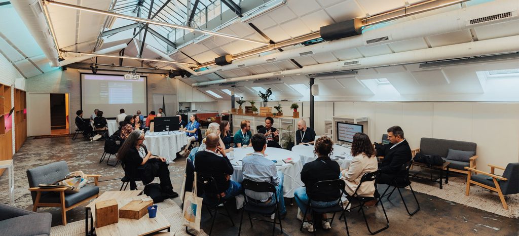 Photo taken during the round table discussions where customers interacted with the Ephoto Dam team at the Ephoto Event.