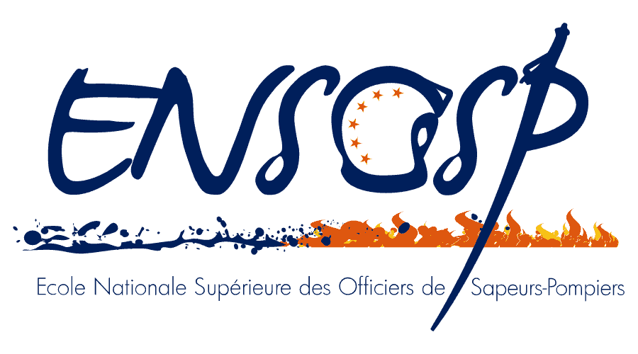 Logo of the National Higher School for Firefighter Officers.