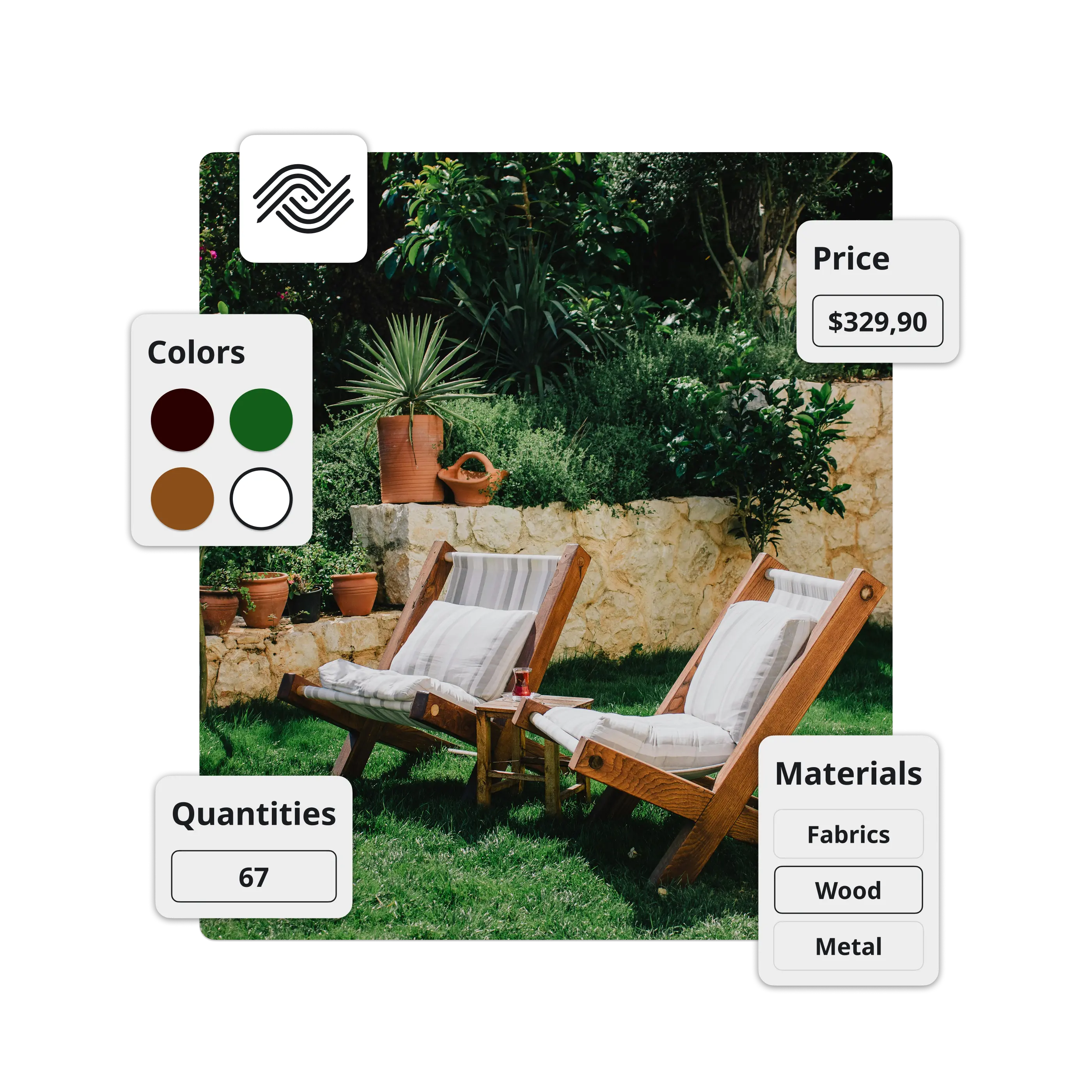 Illustration of the integration of Ephoto Dam with Prestashop for managing product images and updating product sheets online in real time.