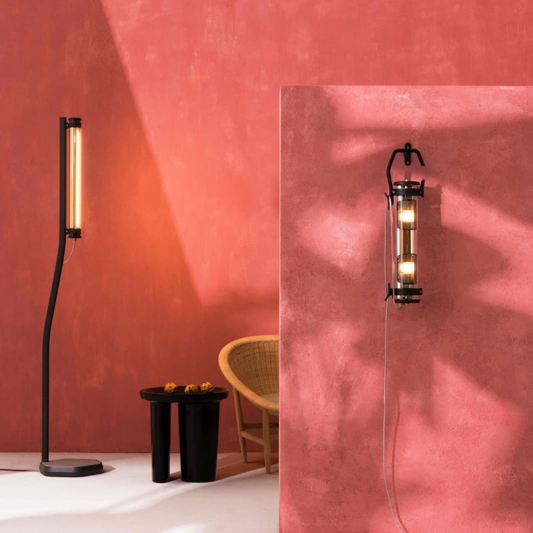 Terrace with garden furniture and lighting from the Sammode brand